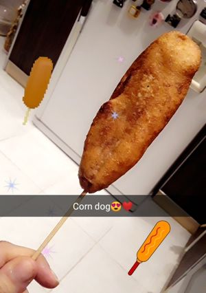 صورة لوصفة كورن دوغ 😍