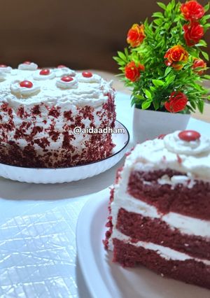 Foto resep Red Velvet Cake (Metode Kukus)