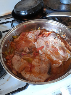 Una foto de Carne con sofrito