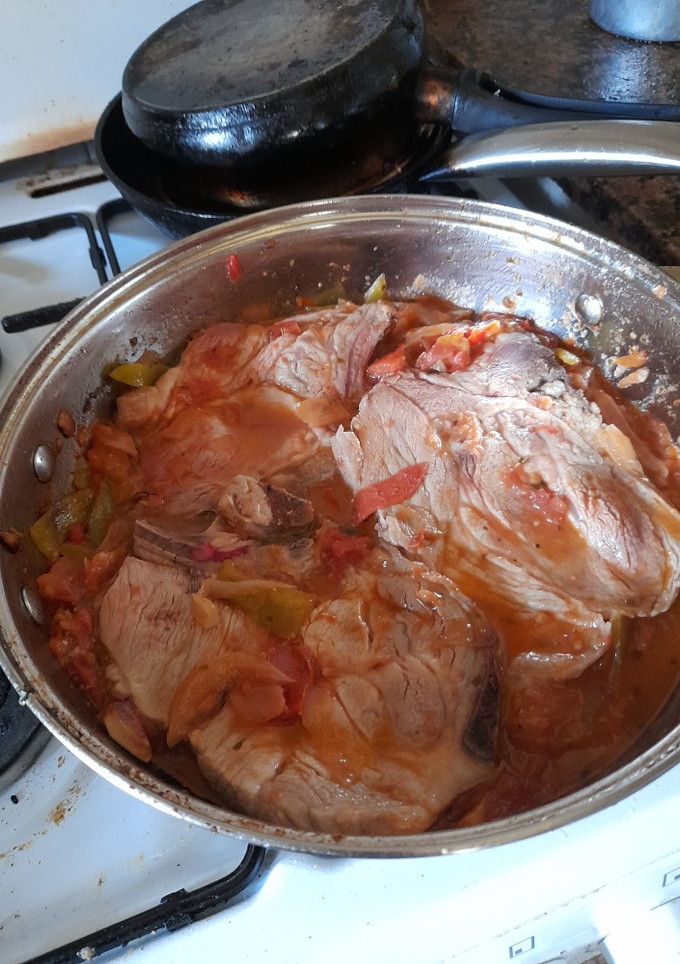 Una foto de Carne con sofrito