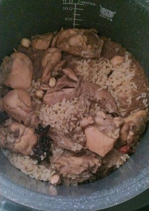 Foto resep Nasi Kebuli Ayam Magic Com