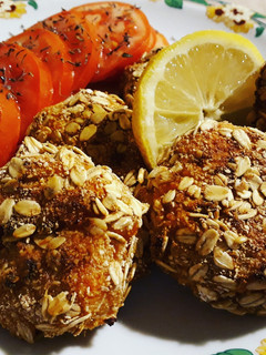 Una foto de Croquetas de calabaza y parmesano
