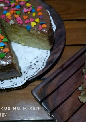 Foto resep Bolu Pisang Kukus no Mixer