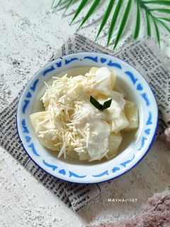 Foto resep Singkong Vla Keju