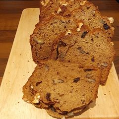 A picture of Wholemeal Banana Bread with Jaggery.