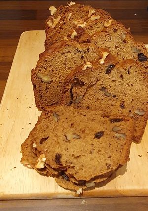 A picture of Wholemeal Banana Bread with Jaggery.