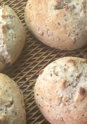 Una foto de Pan de avena y semillas