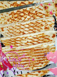 صورة لوصفة فطائر الشاورما في المقلاة