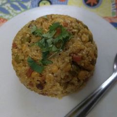 A picture of Wheat Daliya Pulao.