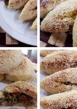 صورة لوصفة الفطائر التركية