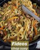 Fideos chop suey
