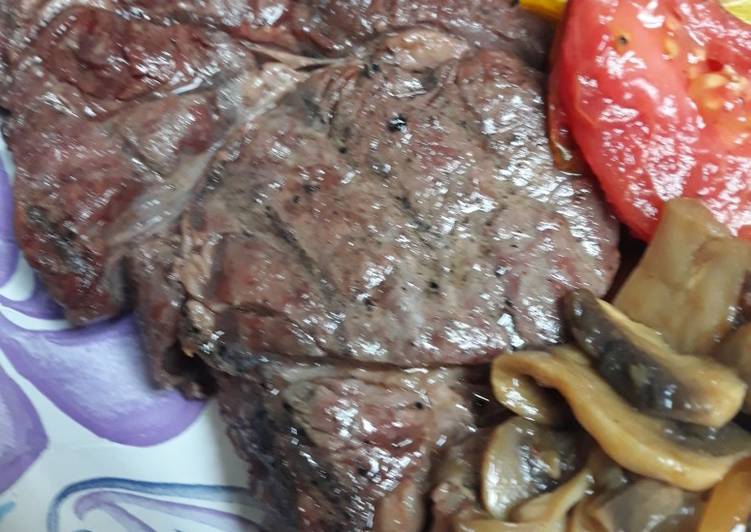 Steps to Prepare Any-night-of-the-week Ribeye Steak