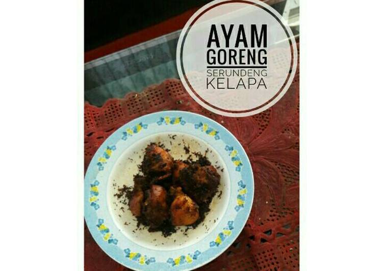 Ayam Goreng Serundeng Kelapa
