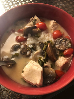 A picture of Thai soup.