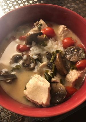 A picture of Thai soup.
