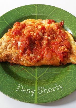 Foto resep Telur Dadar Sambal