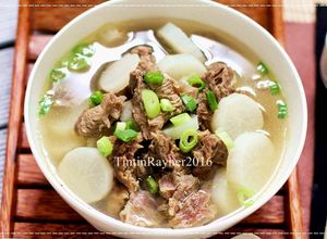 Foto resep Sup Lobak Sapi bening simpel ala Oma ^__^