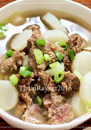 Foto resep Sup Lobak Sapi bening simpel ala Oma ^__^