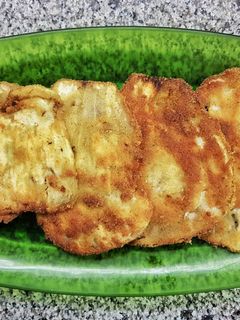 Una foto de Berenjena en Tempura crujiente