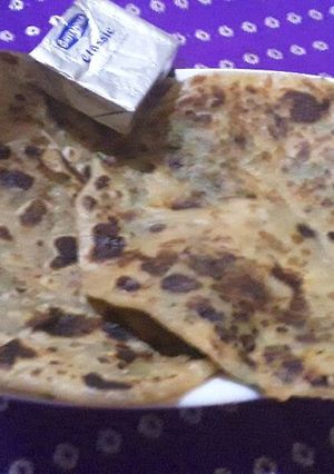 A picture of Cheese Paratha.