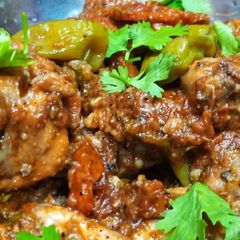 A picture of Chicken charsi karahi.