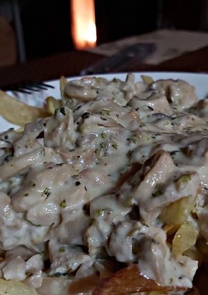 Una foto de Salsa de champiñones🍄