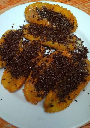 Foto resep Banana nugget milk chocolate