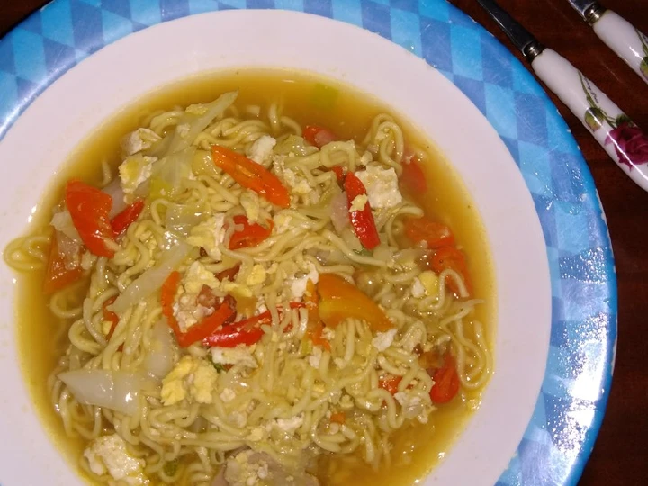 Cara Gampang Membikin Resep Mie tek-tek nyemek ala2 saya yang Menggugah Selera Anti Ribet, Bisa Manjain Lidah
