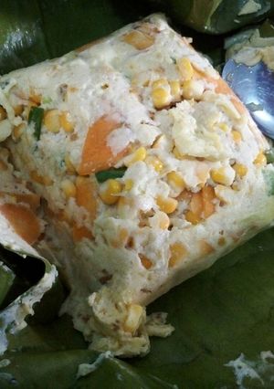 Foto resep Pepes tahu telur sayur