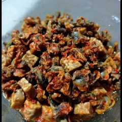 A picture of 97. Sambal Kerang Tempe Pedas.