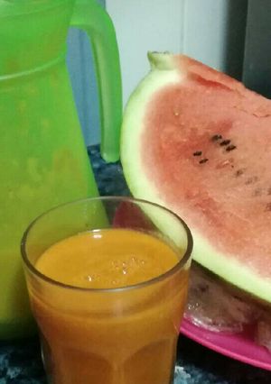 Una foto de Gaszpacho de sandía