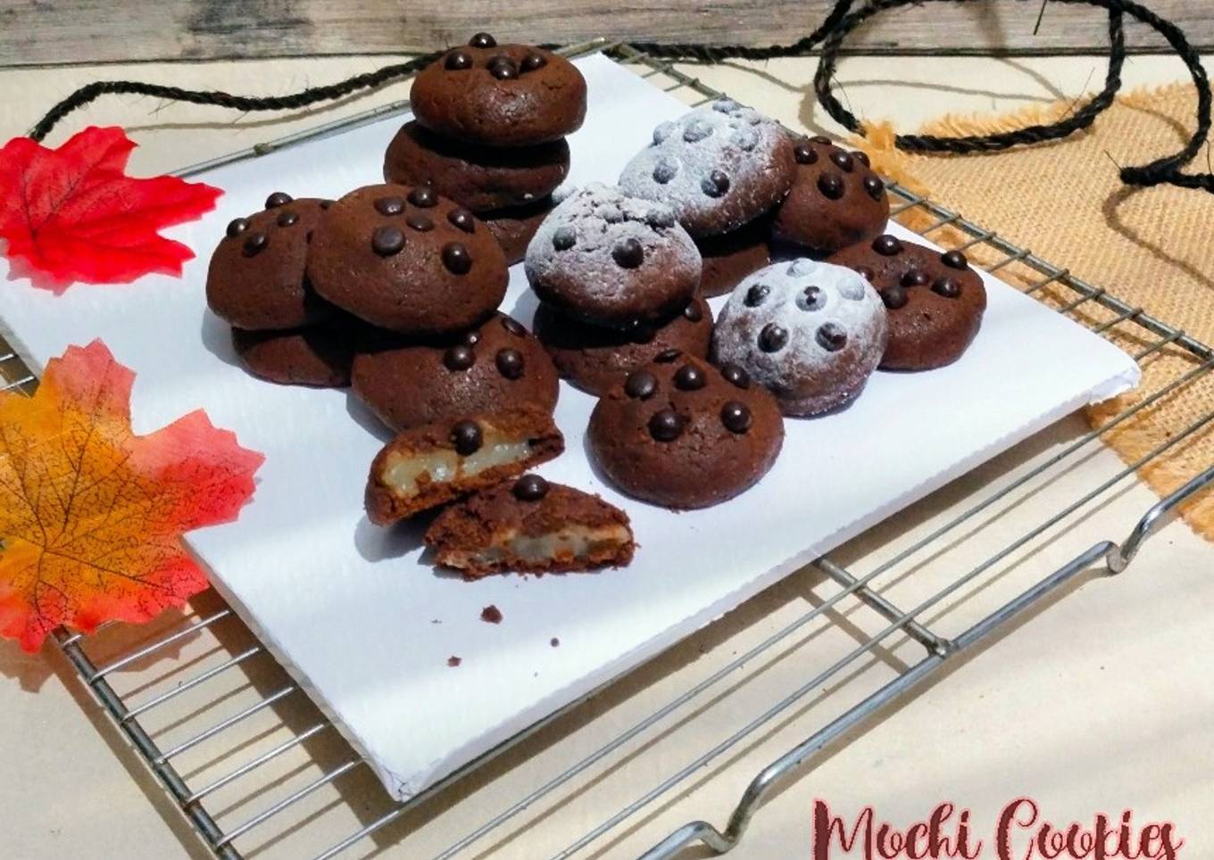 Resep 385. Mochi Cookies chocochip (Korean cookies)
