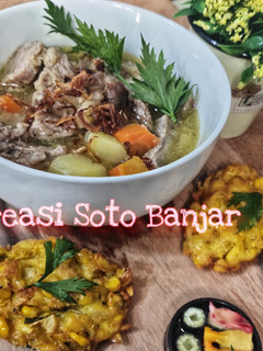 Foto resep Kreasi Kuah Soto Banjar
