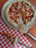 Pizza Daging & Sosis