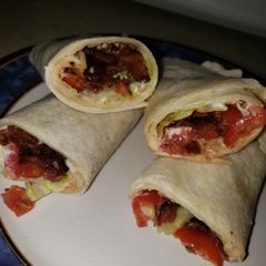 A picture of B.L.T. Wraps.