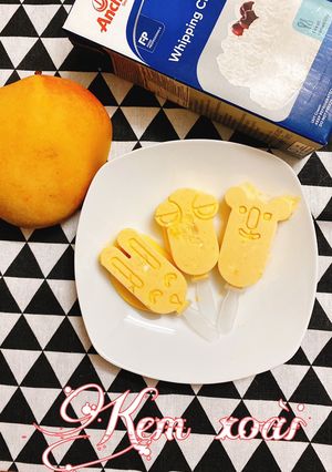 Hình của món Kem xoài.