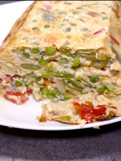 Una foto de Pastel de verduras al horno
