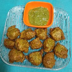 A picture of Lentils & Corn Pakoras (Protein Packed).