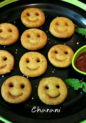 A picture of Potato Smileys.