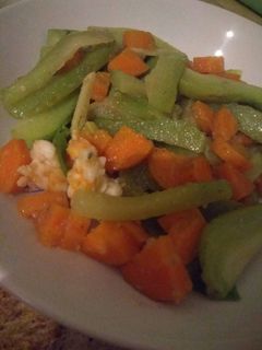 Foto resep Tumis Labu Siam dan Wortel (Pescatarian)