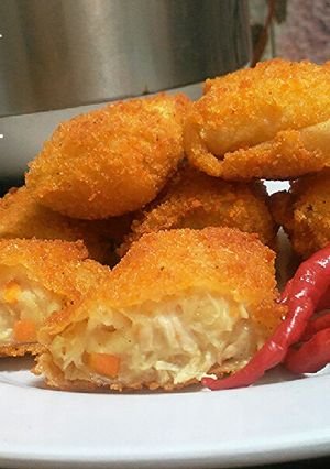 Foto resep Rissoles Ragout Ayam Keju