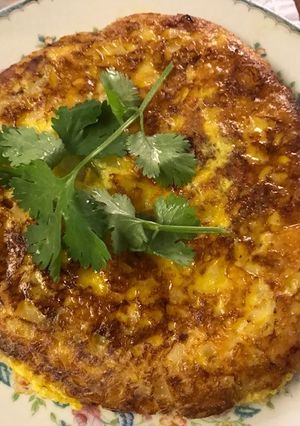 Una foto de Tortilla de chayote