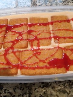 Una foto de Tarta de queso con cuajada Royal