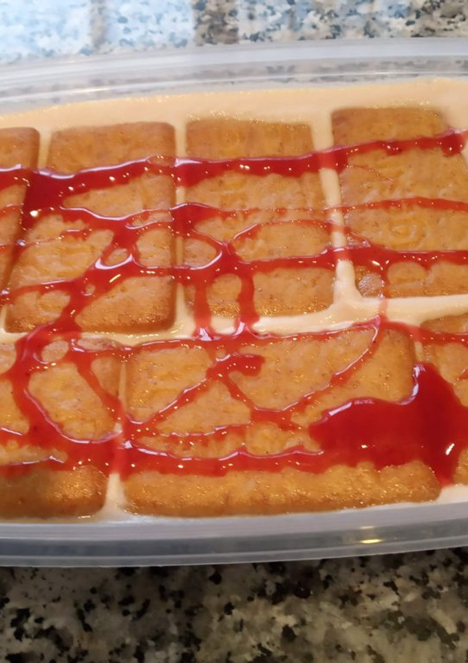 Una foto de Tarta de queso con cuajada Royal
