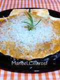 Concha rellena de pechuga de pollo