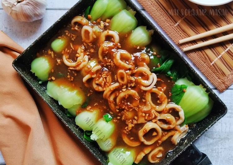 Langkah Mudah untuk Membuat Bok Choy with Oyster Sauce Anti Gagal