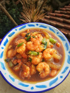 Foto resep Udang tumis saus tiram