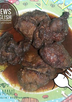 Foto resep Stews english hati ayam.. So simple n So yummy no MSG no Sugar