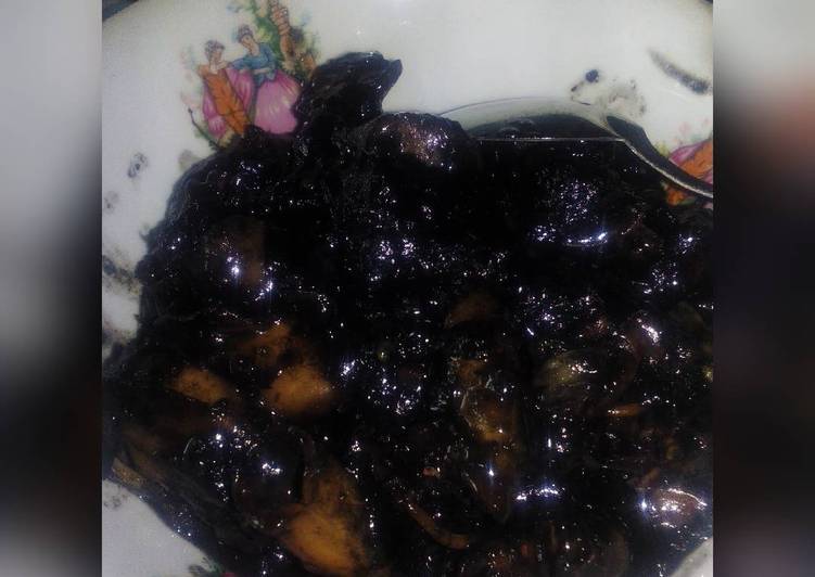 Langkah Mudah untuk Membuat Cumi hitam manis pedas, Anti Gagal