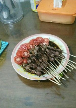 Foto resep Sate Kambing ala nonik